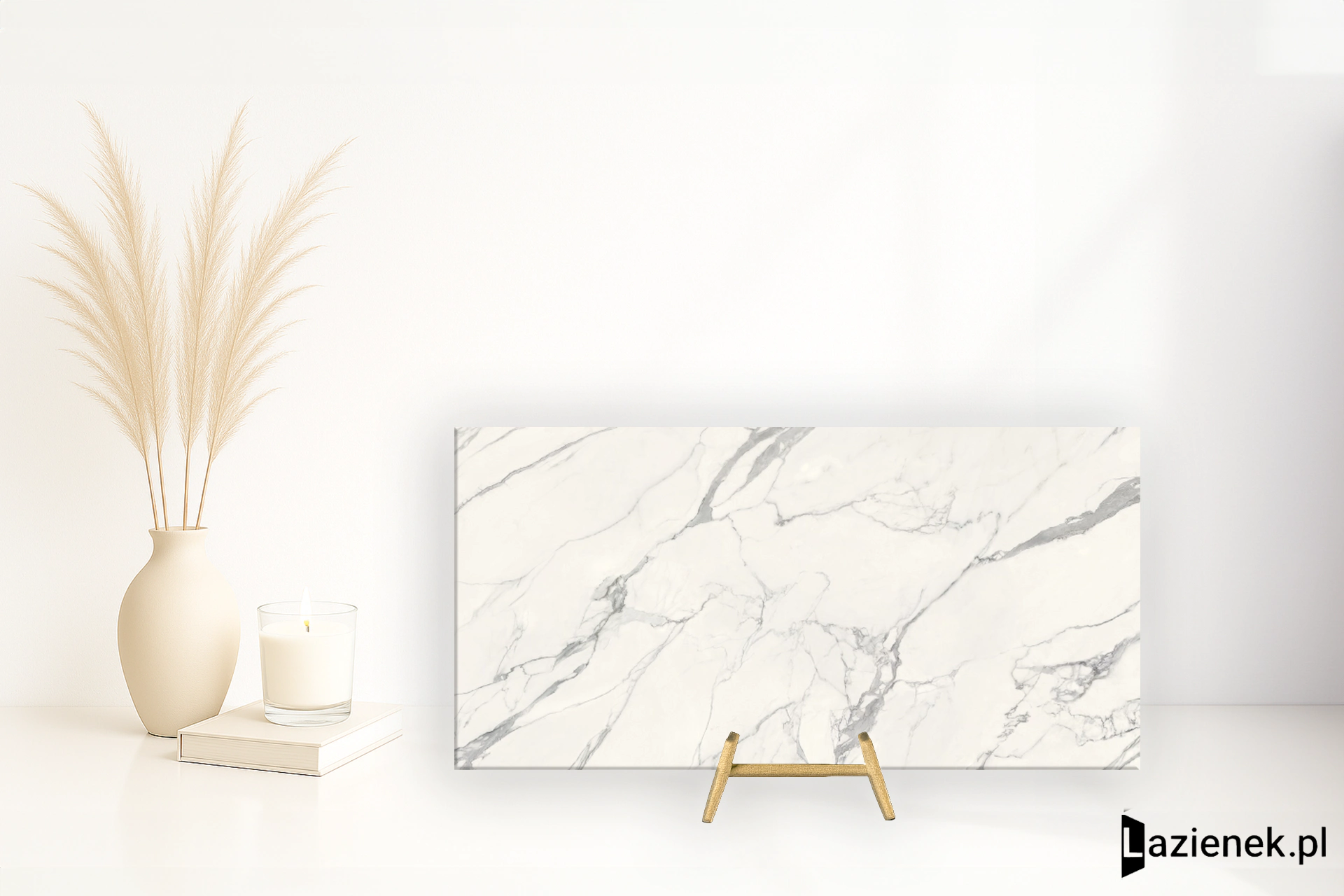 La Fabbrica Ava Avastone Statuario Reale półpoler 163x324 cm gr. 20 mm - płytka rektyfikowana / (L)163917